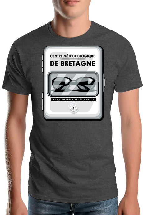 T-Shirt Homme Sun Glass Bretagne Lunette
