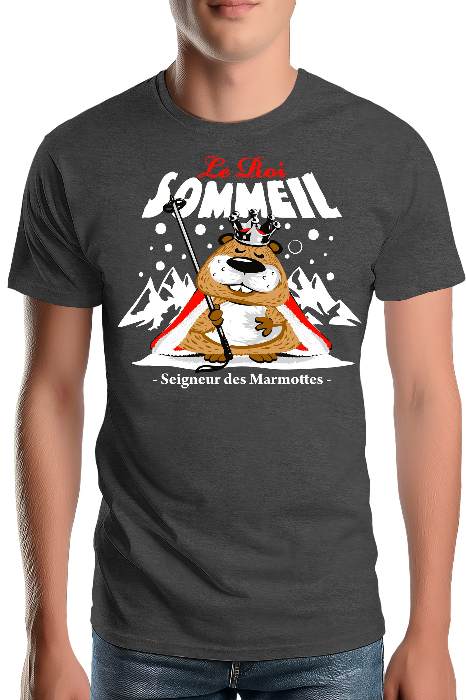 T-Shirt Homme Le seigneur des marmottes