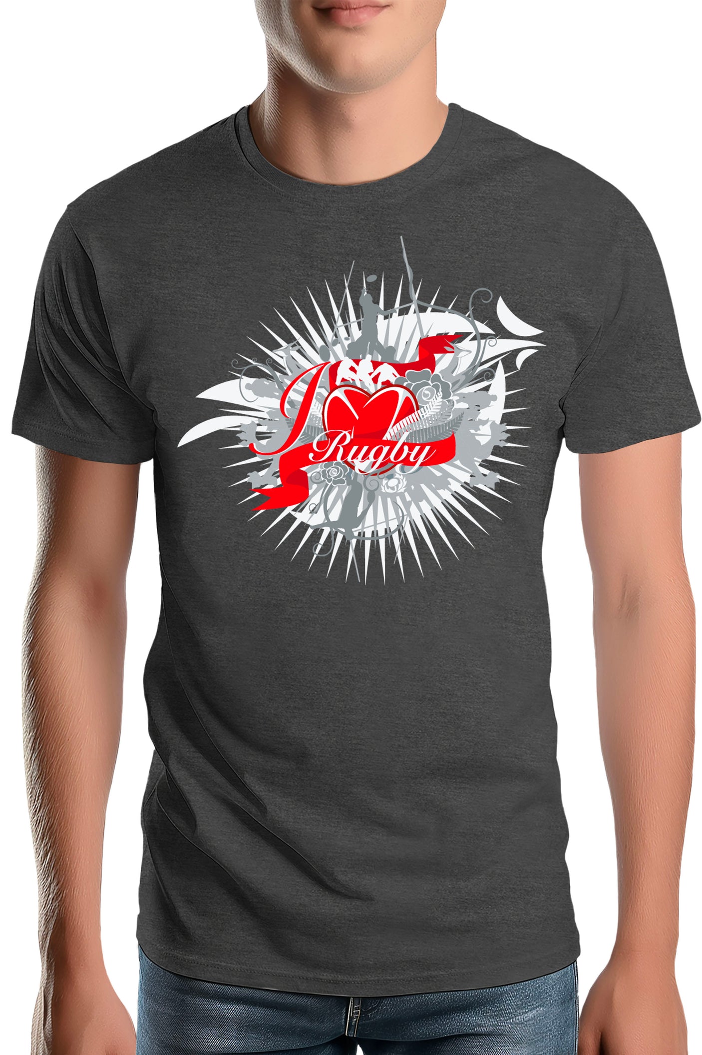 T-Shirt Homme Rugby Love