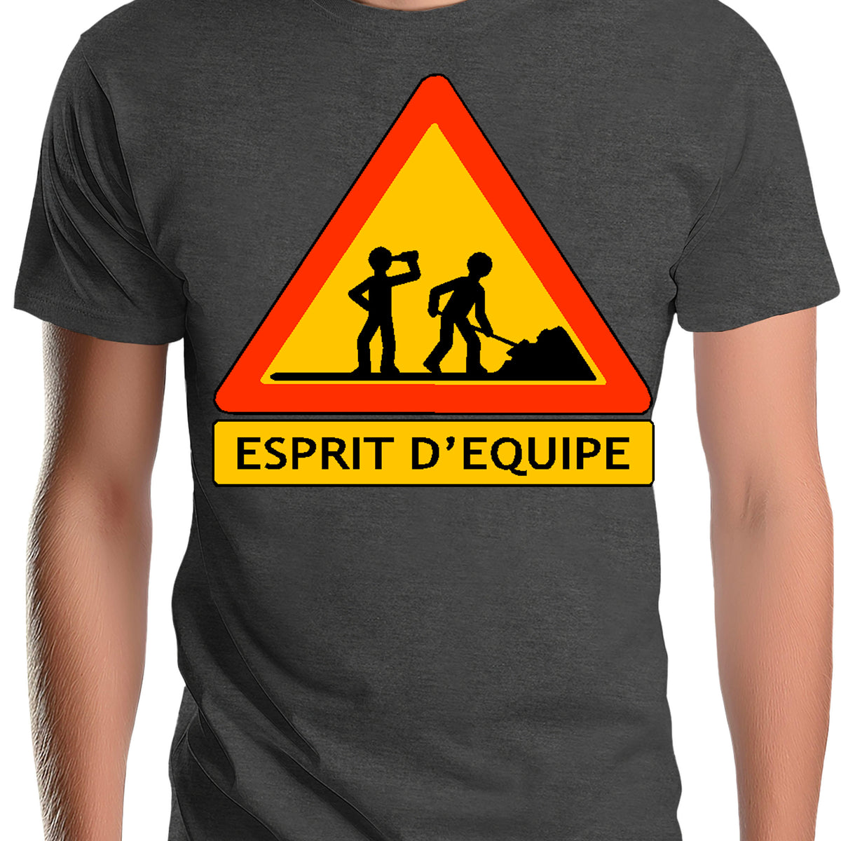 T-Shirt Homme Esprit D'équipe – Avomarks