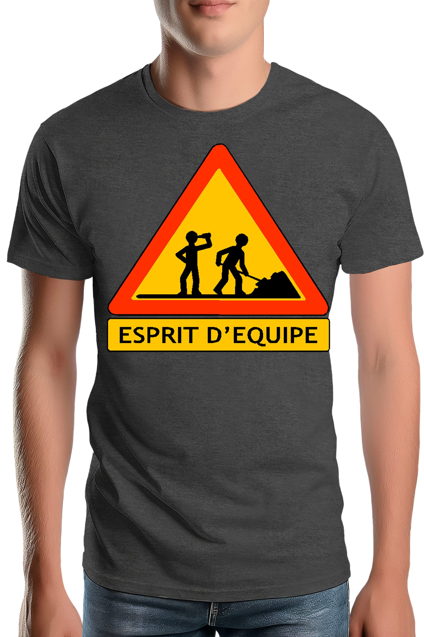 T-Shirt Homme Esprit D'équipe