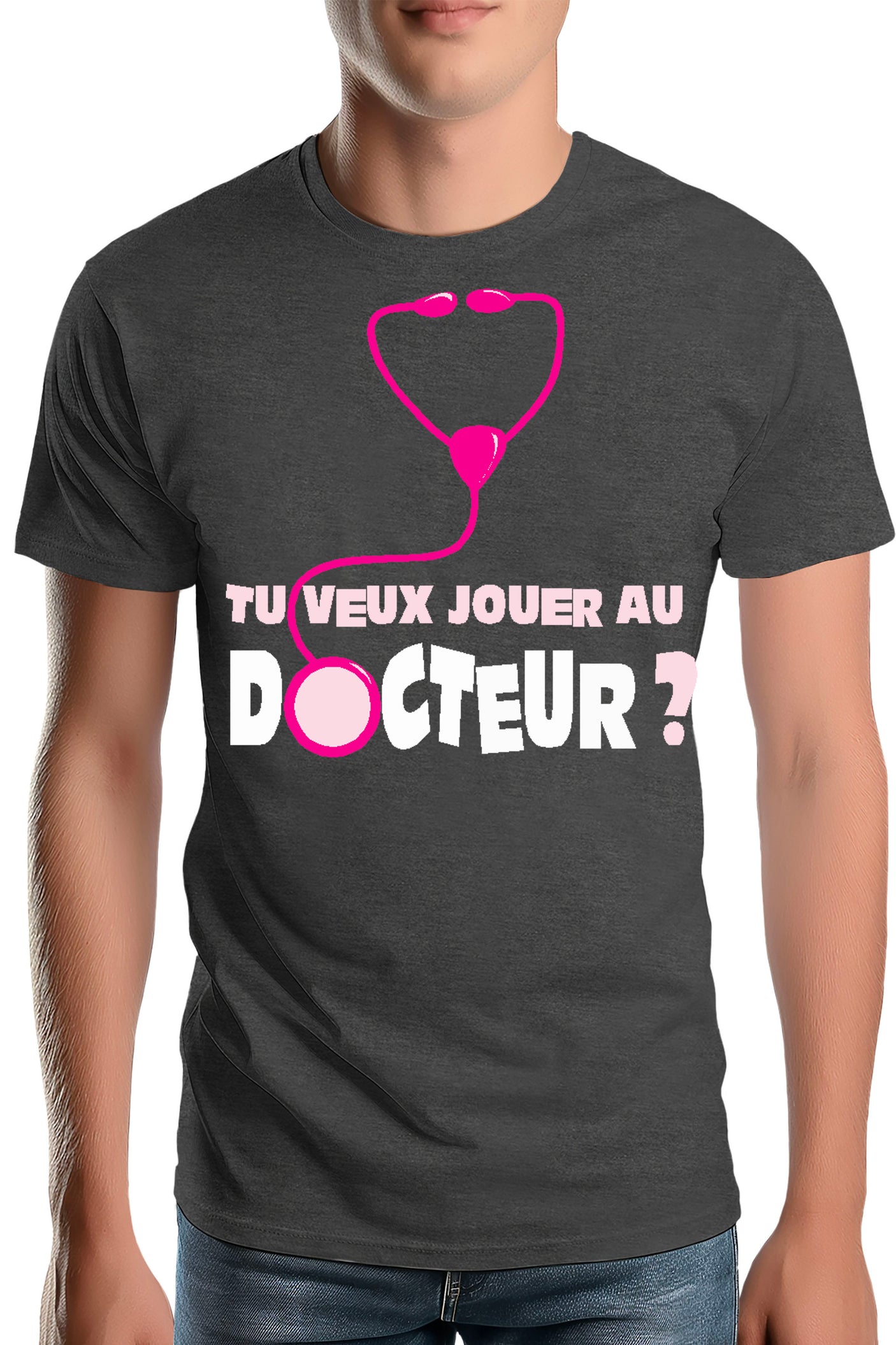 T-Shirt Homme Tu Veux Jouer Au Docteur