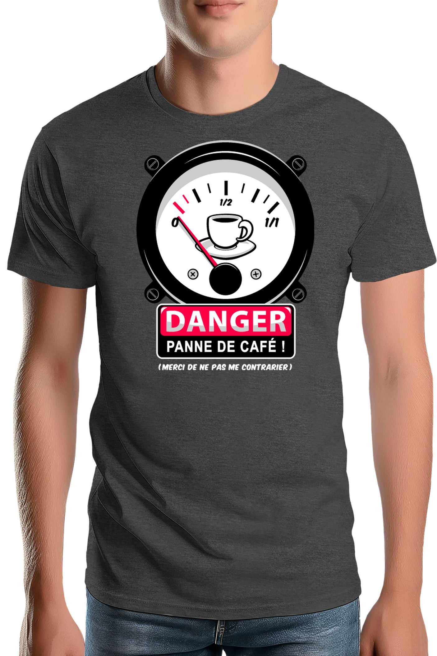 T-Shirt Homme Panne sèche de café