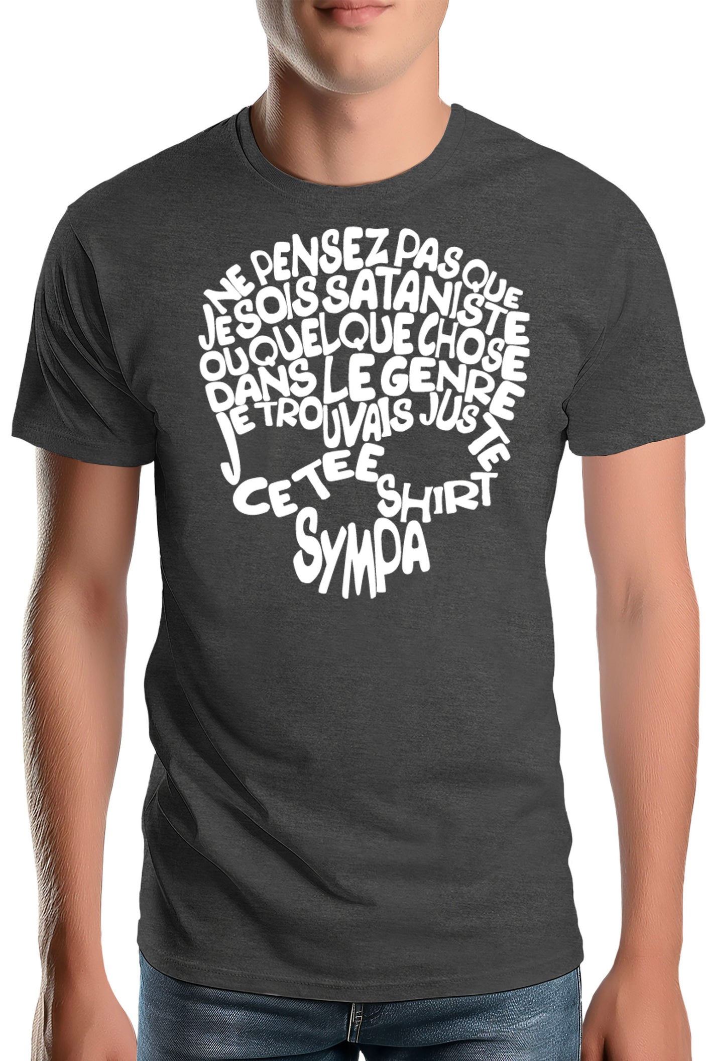 T-Shirt Homme Subliminable tête de mort