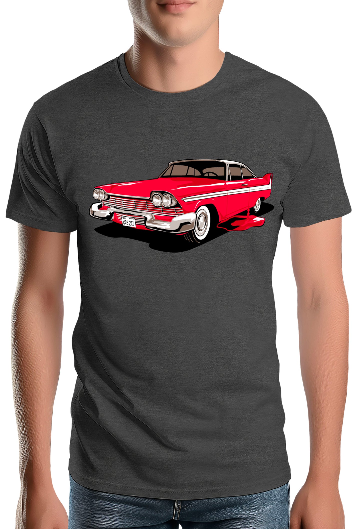 T-Shirt Homme Voiture Christine