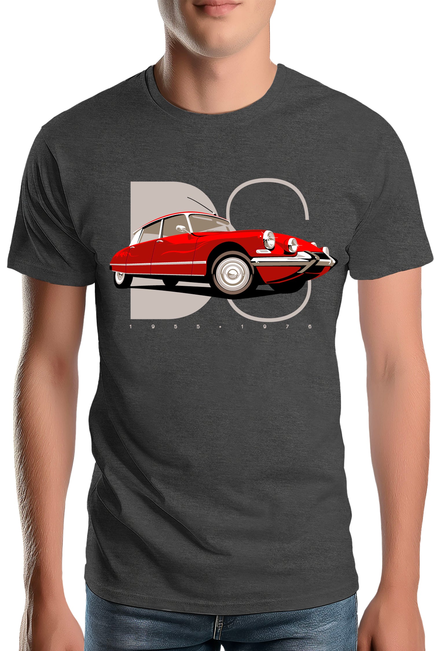 T-Shirt Homme Voiture Ancienne Vintage