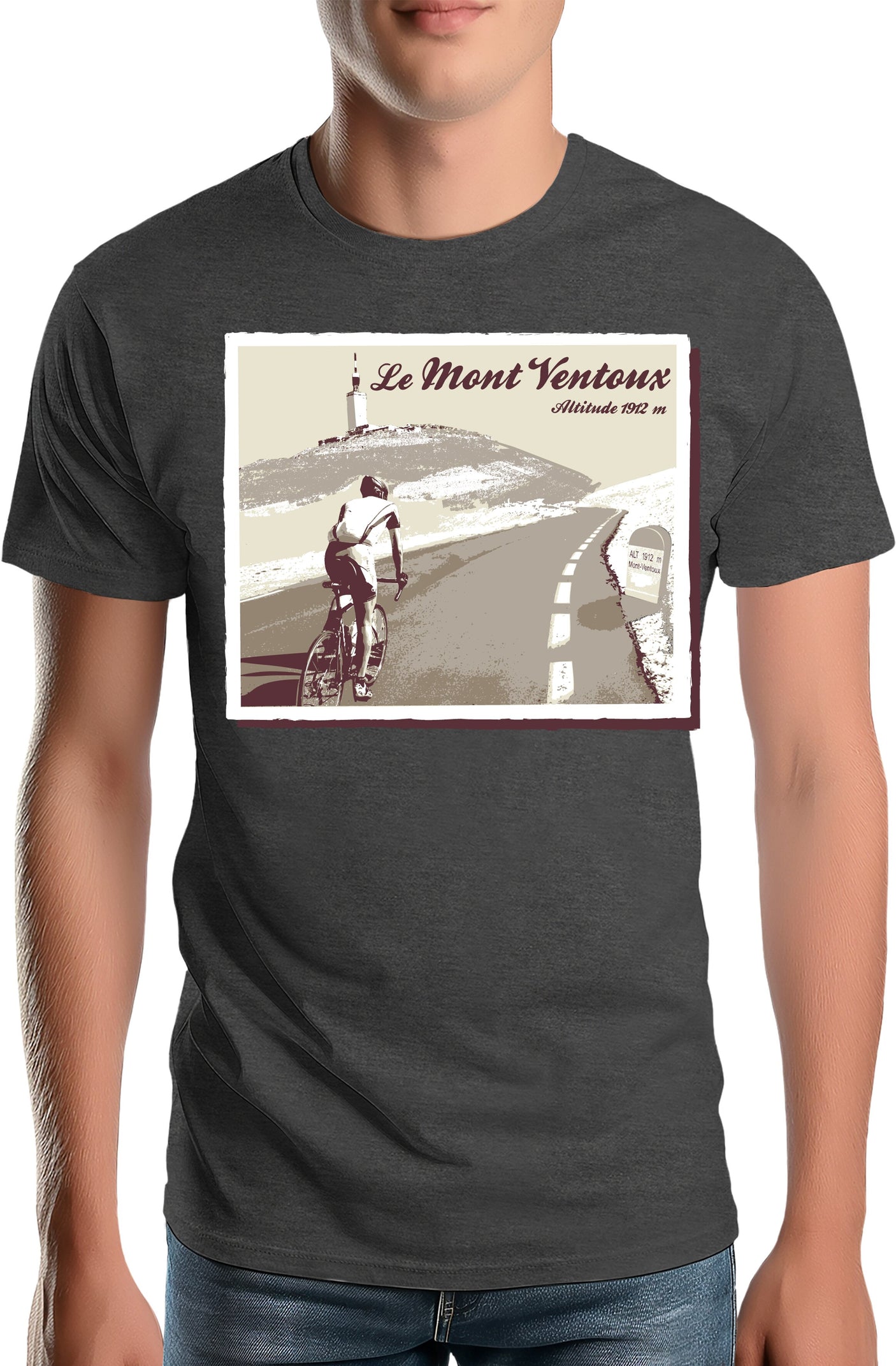 T-Shirt Homme Le Mont Ventoux