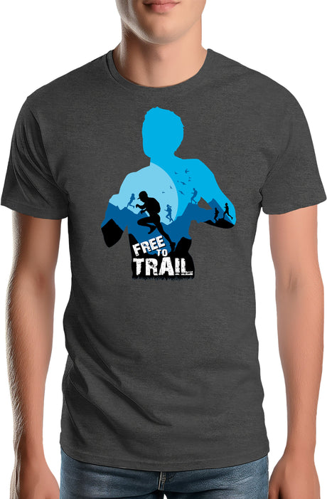 T-Shirt Homme Trail montagne