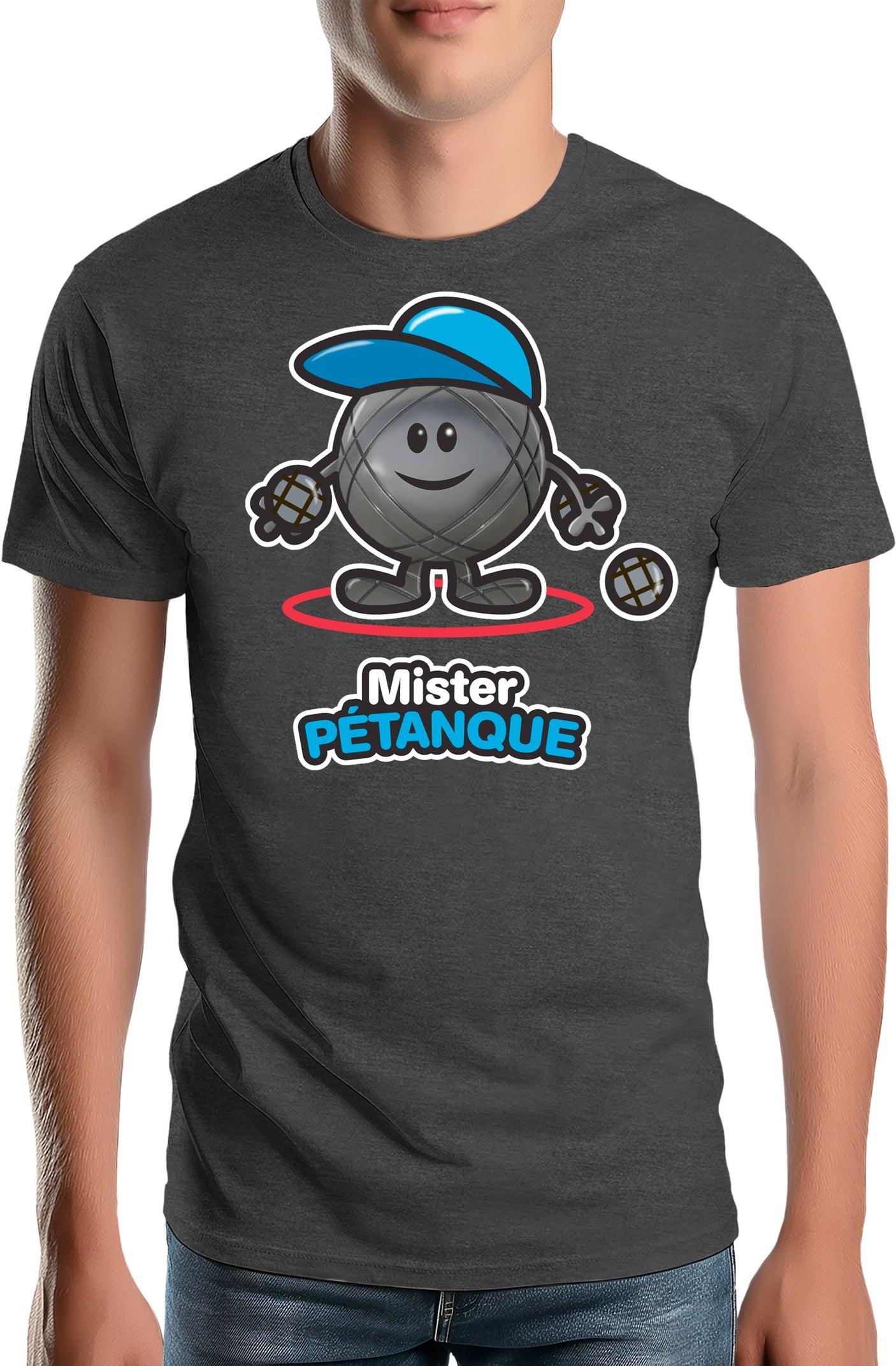 T-Shirt Homme Mister pétanque
