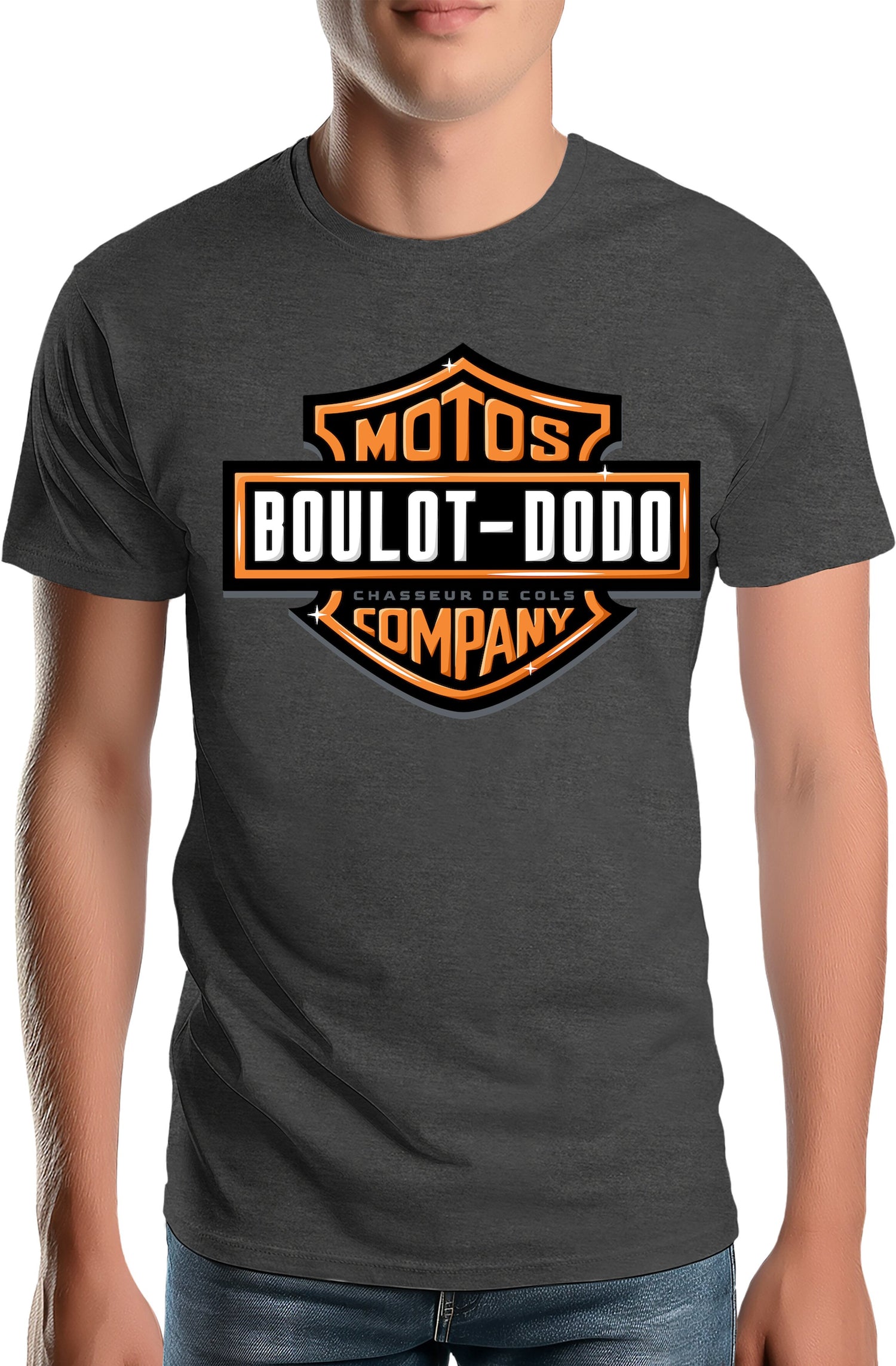 T-Shirt Homme Motos boulot dodo