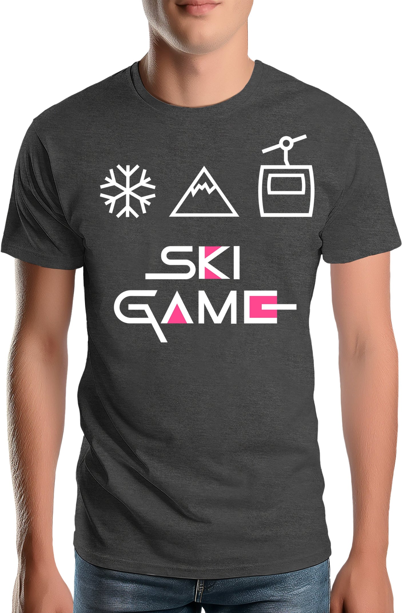 T-Shirt Homme Ski game