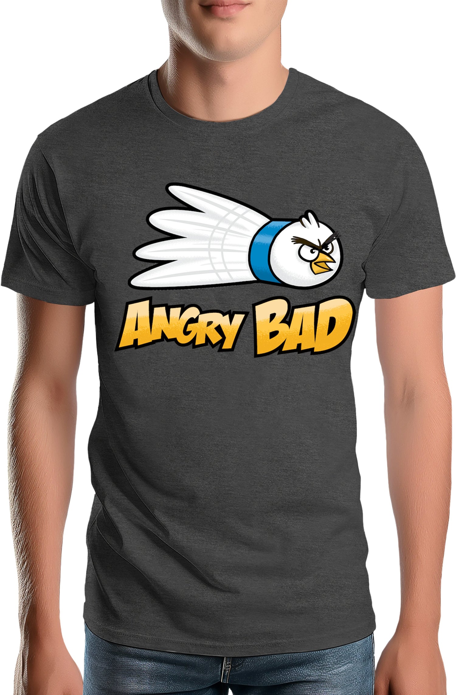 T-Shirt Homme Angry Bad, tout détruire