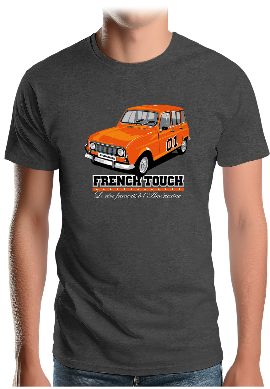 T-Shirt Homme 4L, le rêve French Touch