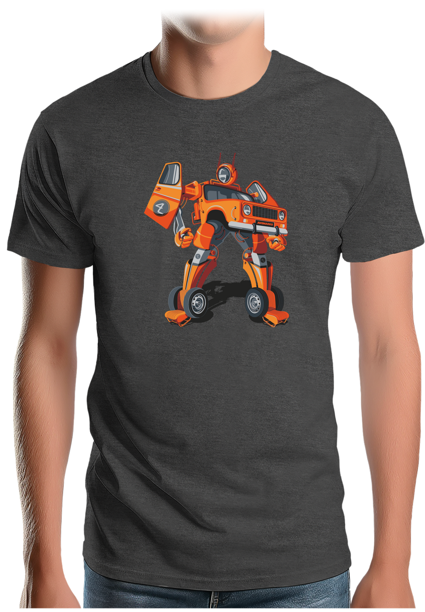 T-Shirt Homme Voiture 4L Transformer