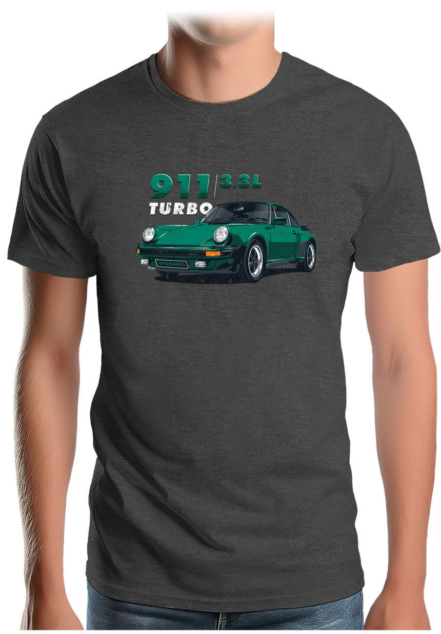 T-Shirt Homme Voiture 911 pelle à tarte
