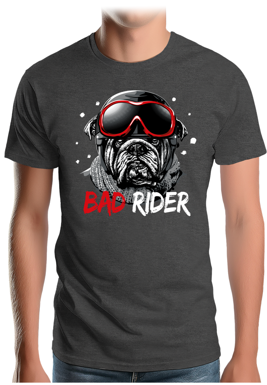 T-Shirt Homme Bad Rider le chien rider