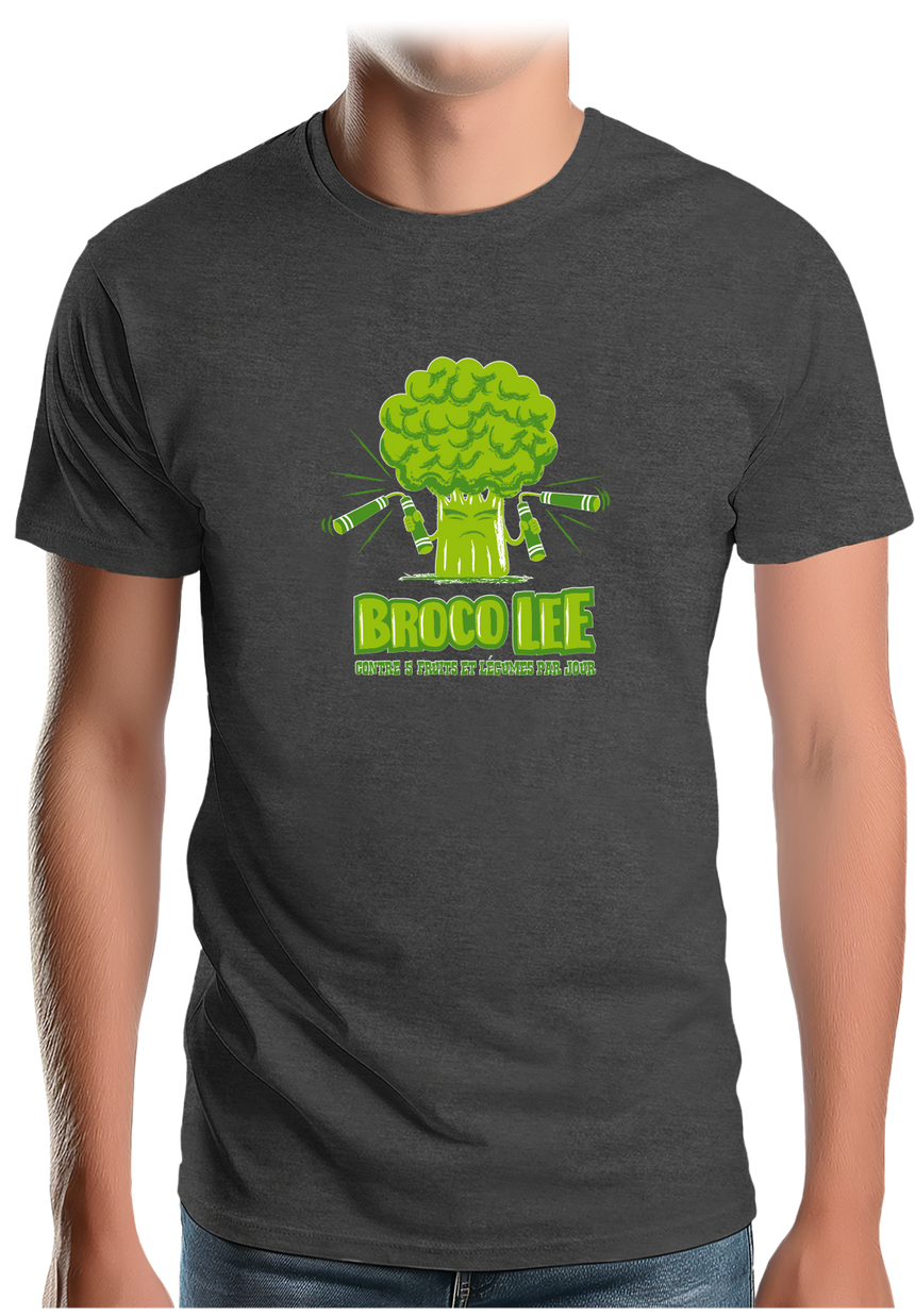T-Shirt Homme Broco Lee contre 5 fruits et légumes