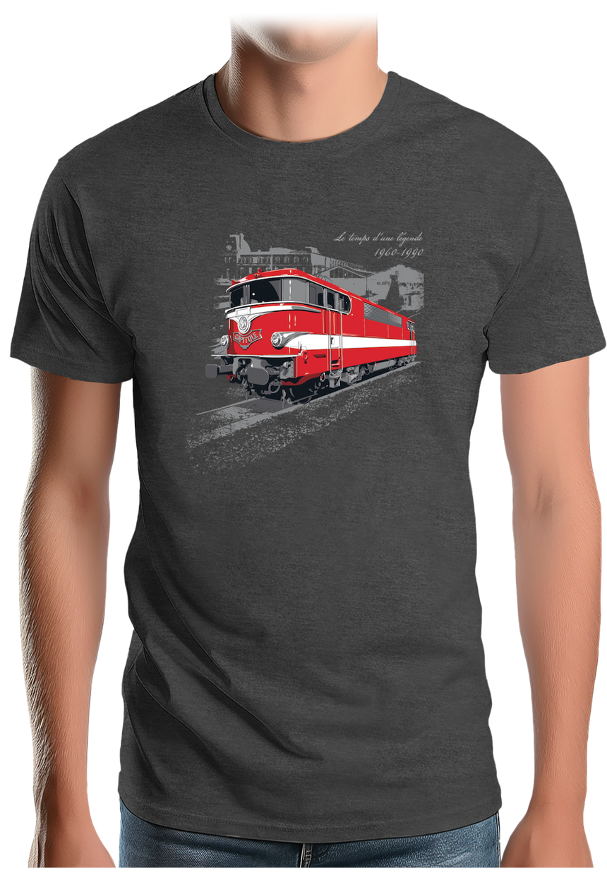 T-Shirt Homme Train La capitole