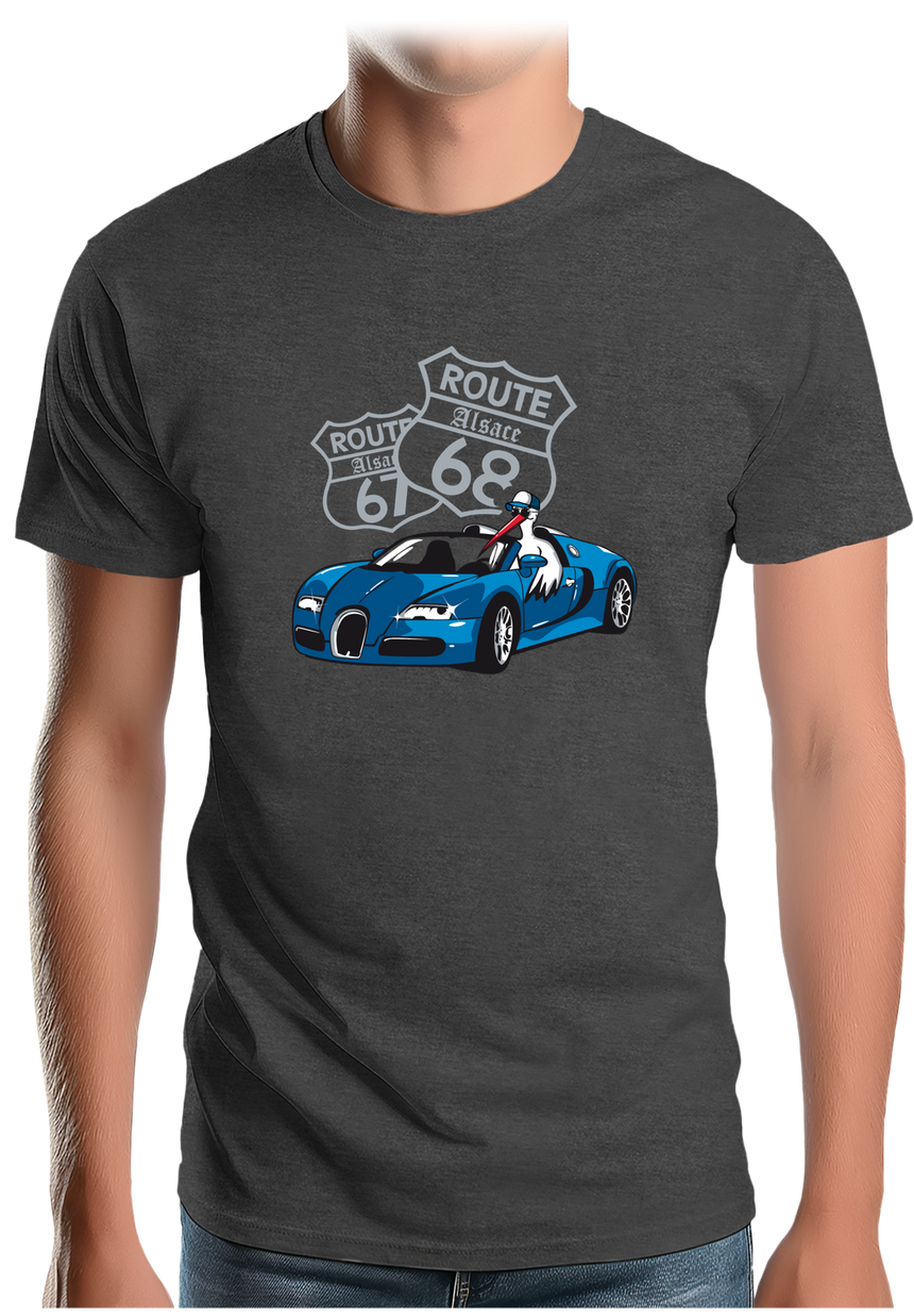T-Shirt Homme La Route de Molsheim