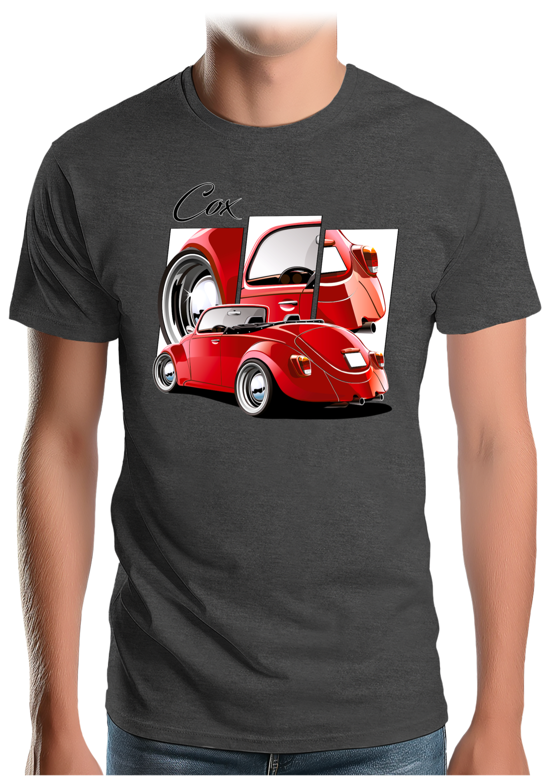T-Shirt Homme Cox cabriolet