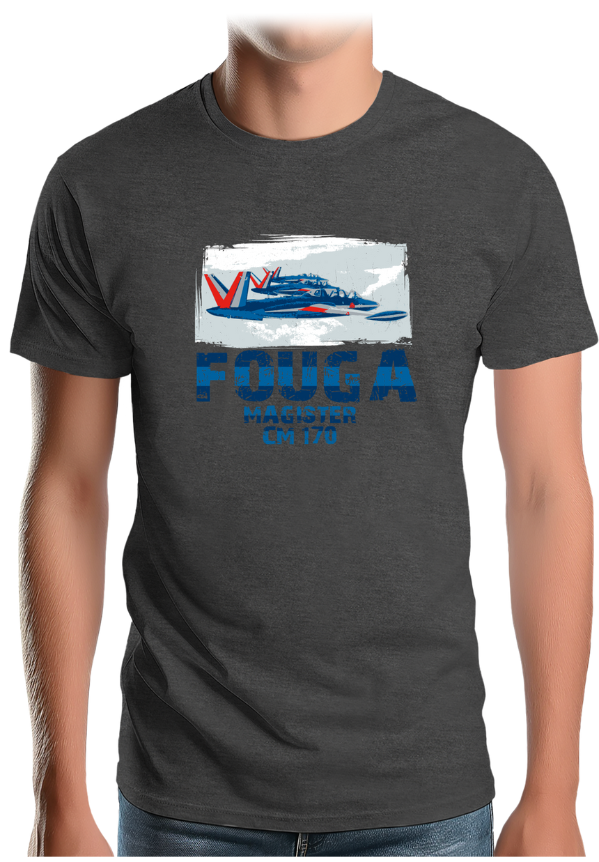 T-Shirt Homme Avion Fouga Magister