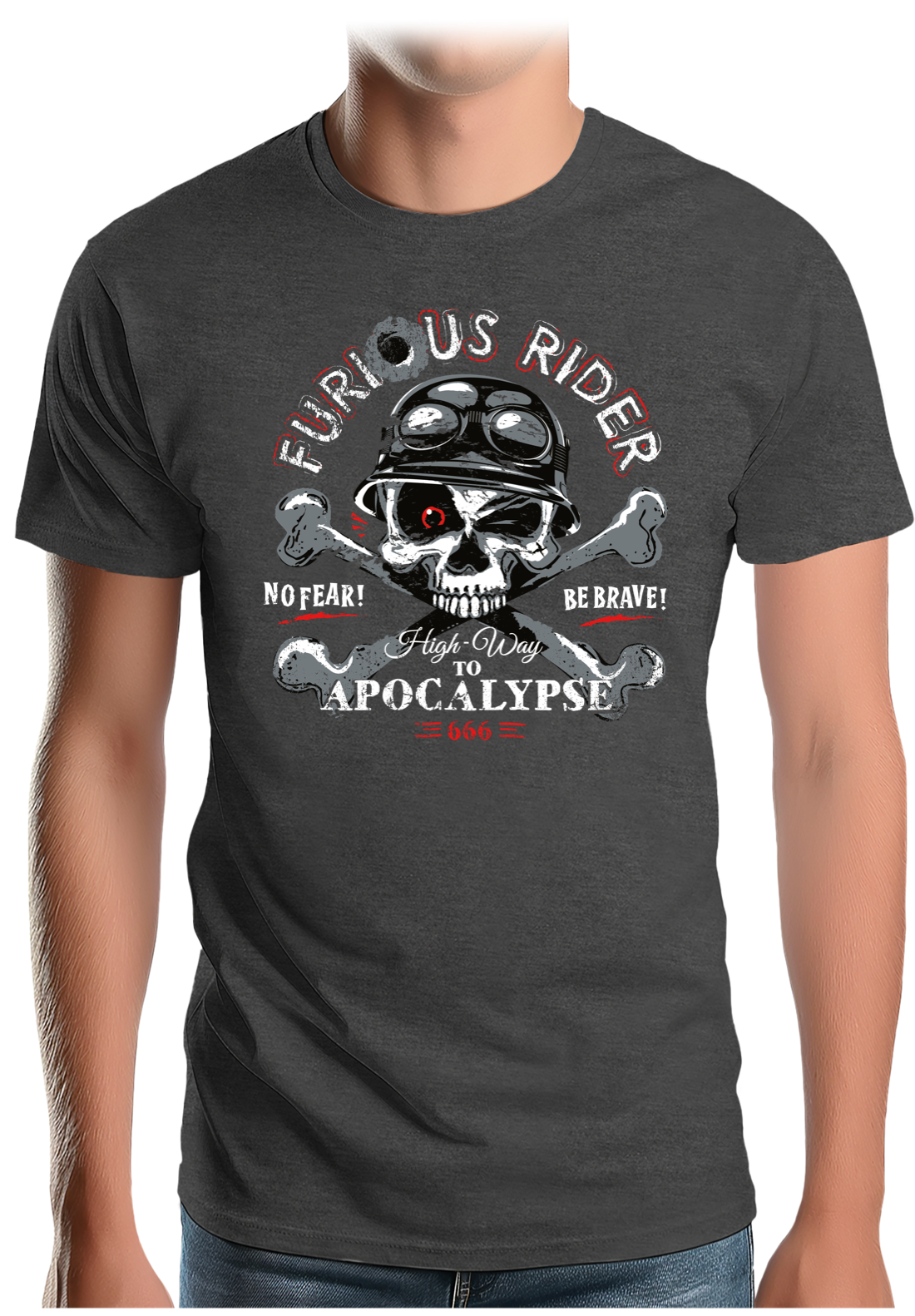 T-Shirt Homme Apocalypse furious rider