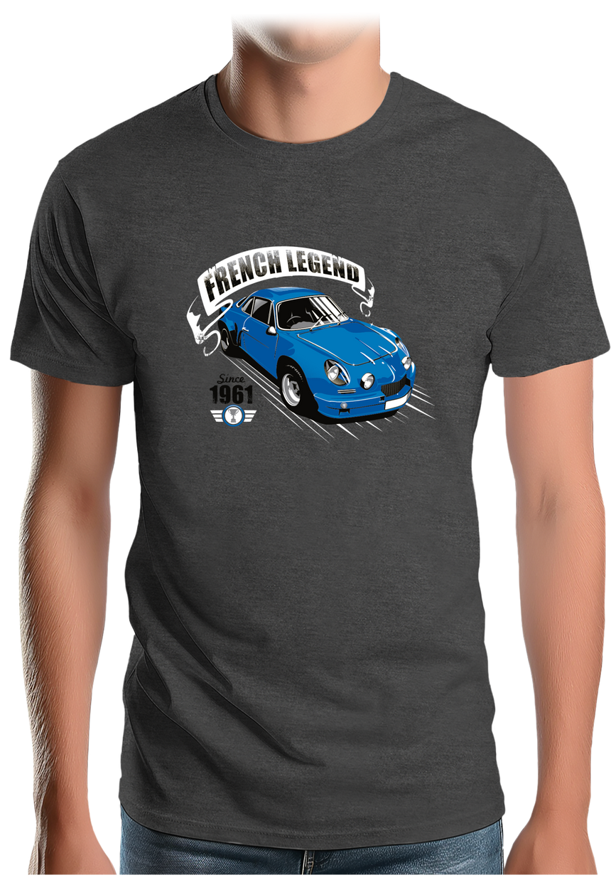 T-Shirt Homme Voiture French Legend 1961