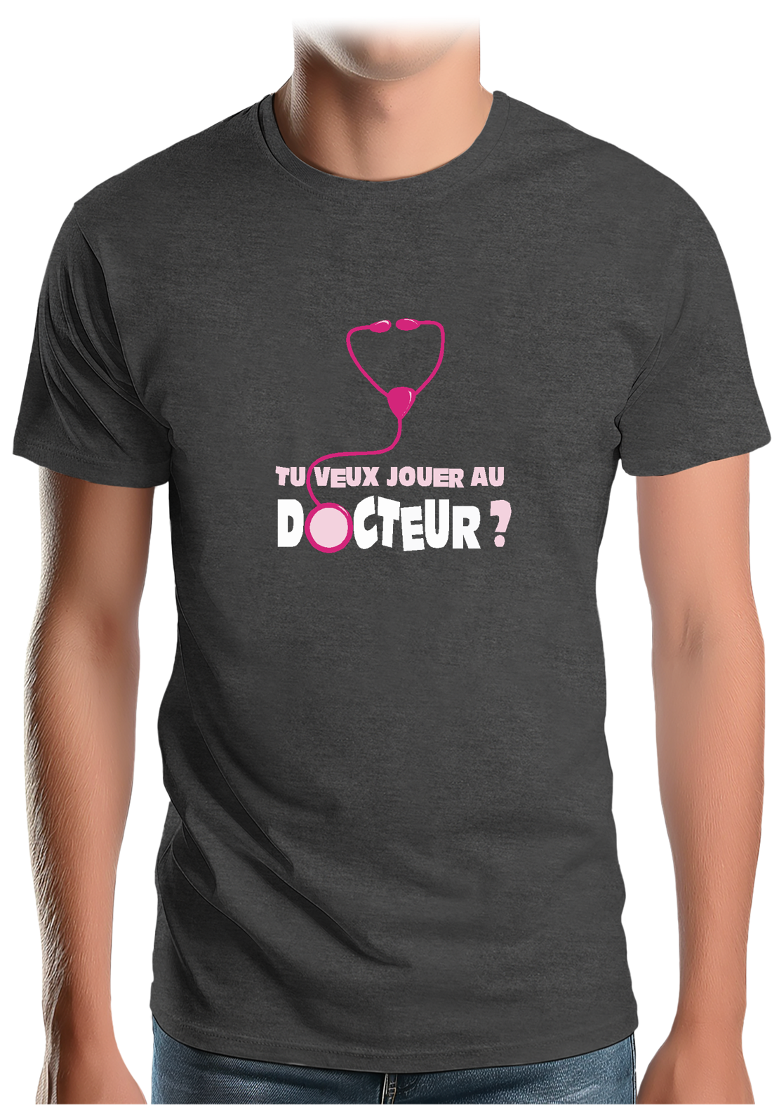 T-Shirt Homme Tu Veux Jouer Au Docteur ?