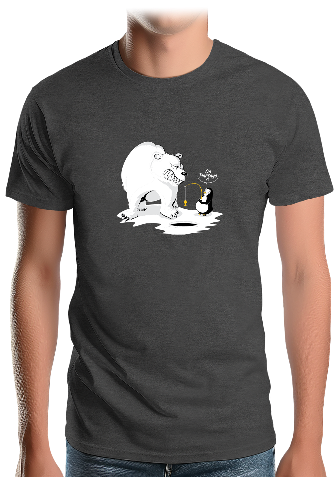 T-Shirt Homme Alors on partage