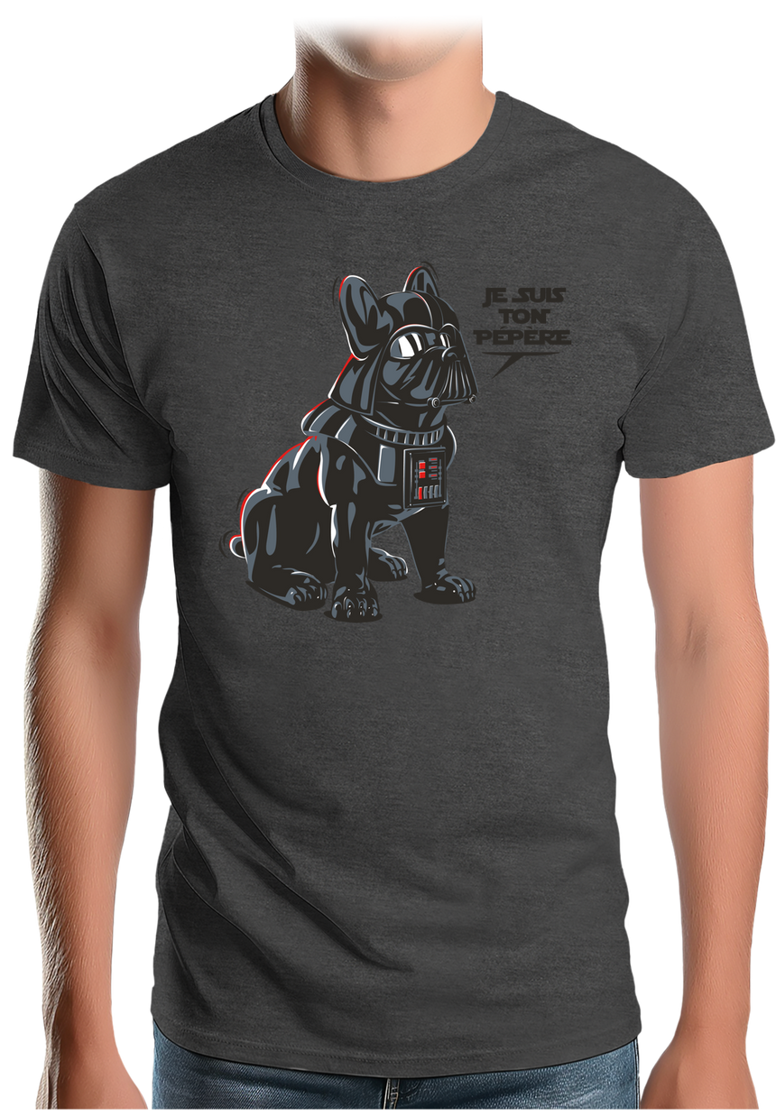 T-Shirt Homme Chien Je suis ton Pépère