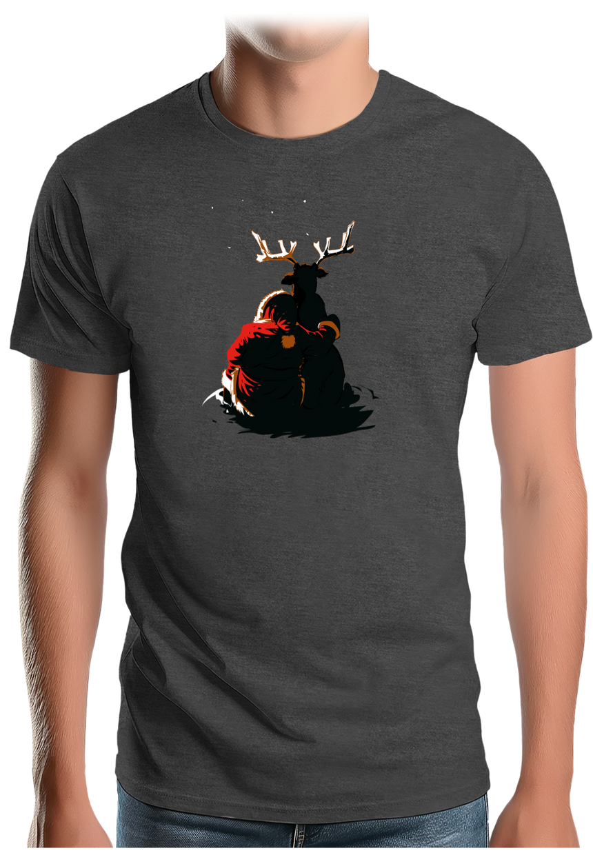T-Shirt Homme Renne De Noël