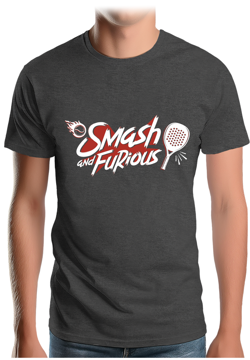 T-Shirt Homme Padel Smash & Furious