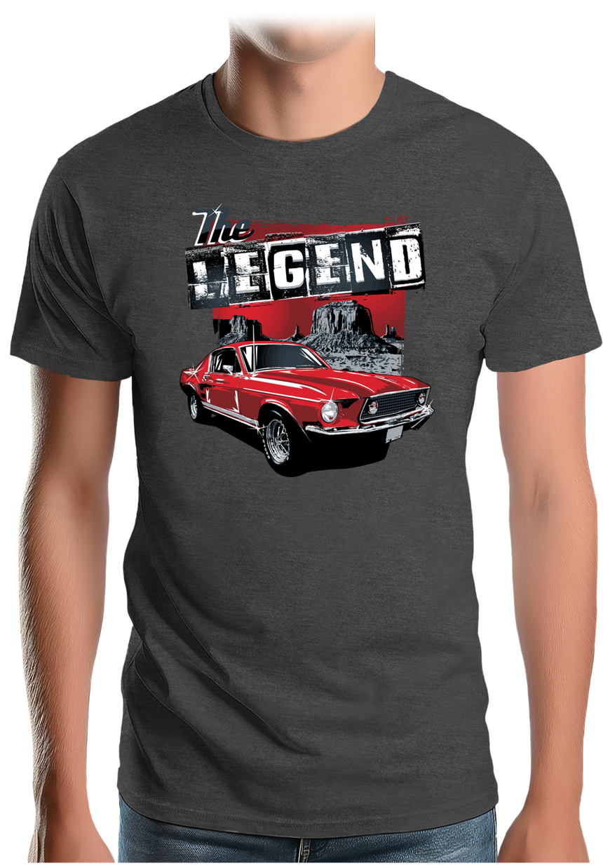 T-Shirt Homme Voiture The Fastback Legend
