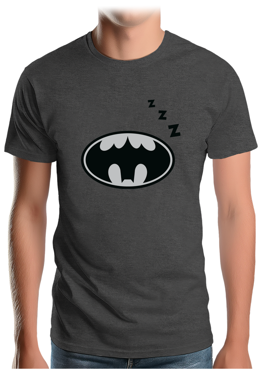 T-Shirt Homme Super héros Bat sommeil