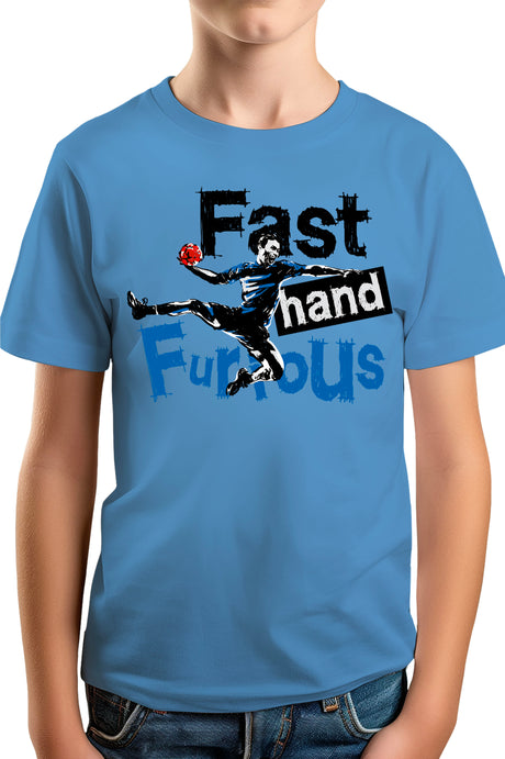 T-Shirt Garçon Hand Ball Fast Hand Furious