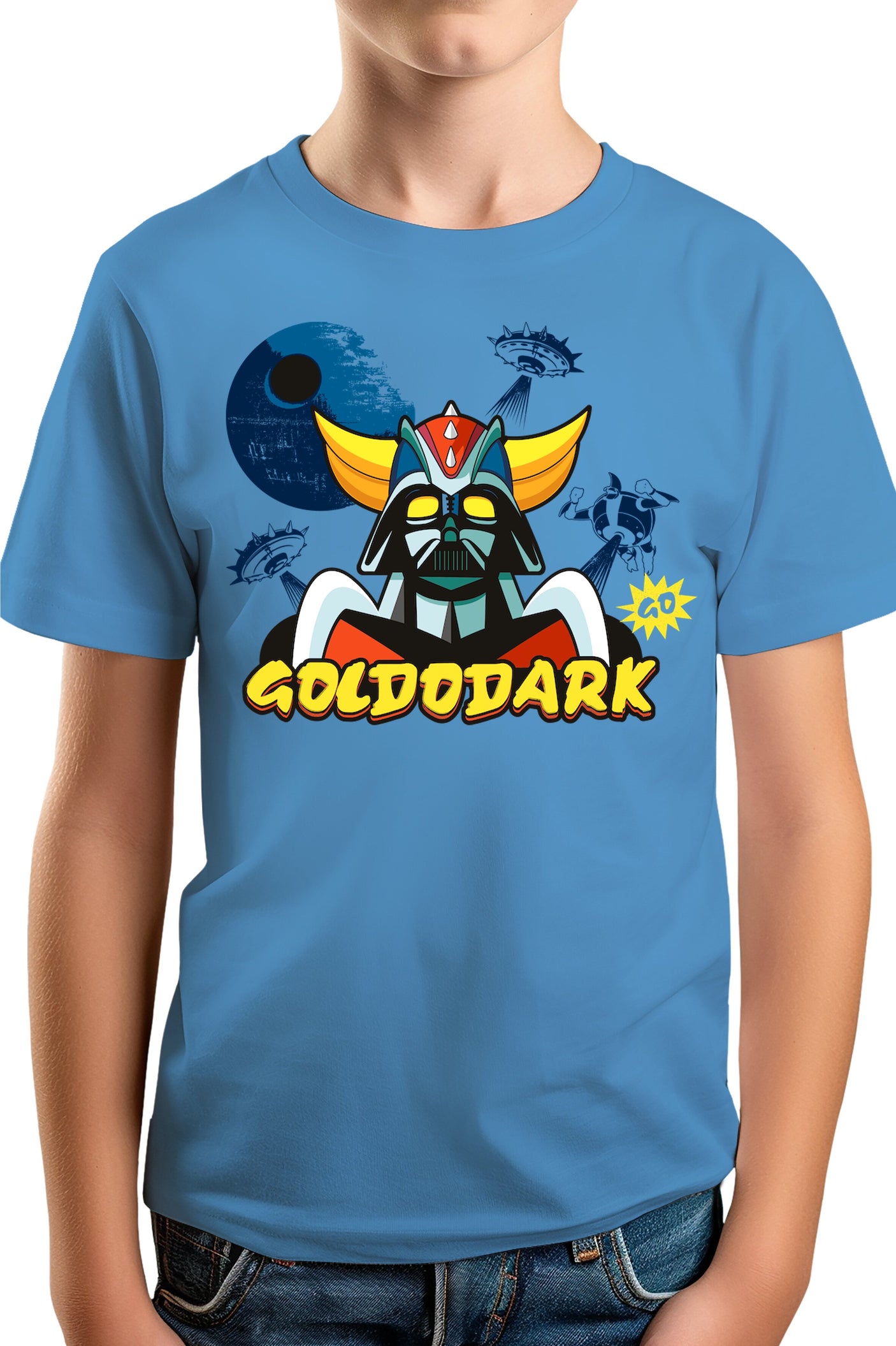 T-Shirt Garçon Goldodark le retour de l'astérohache