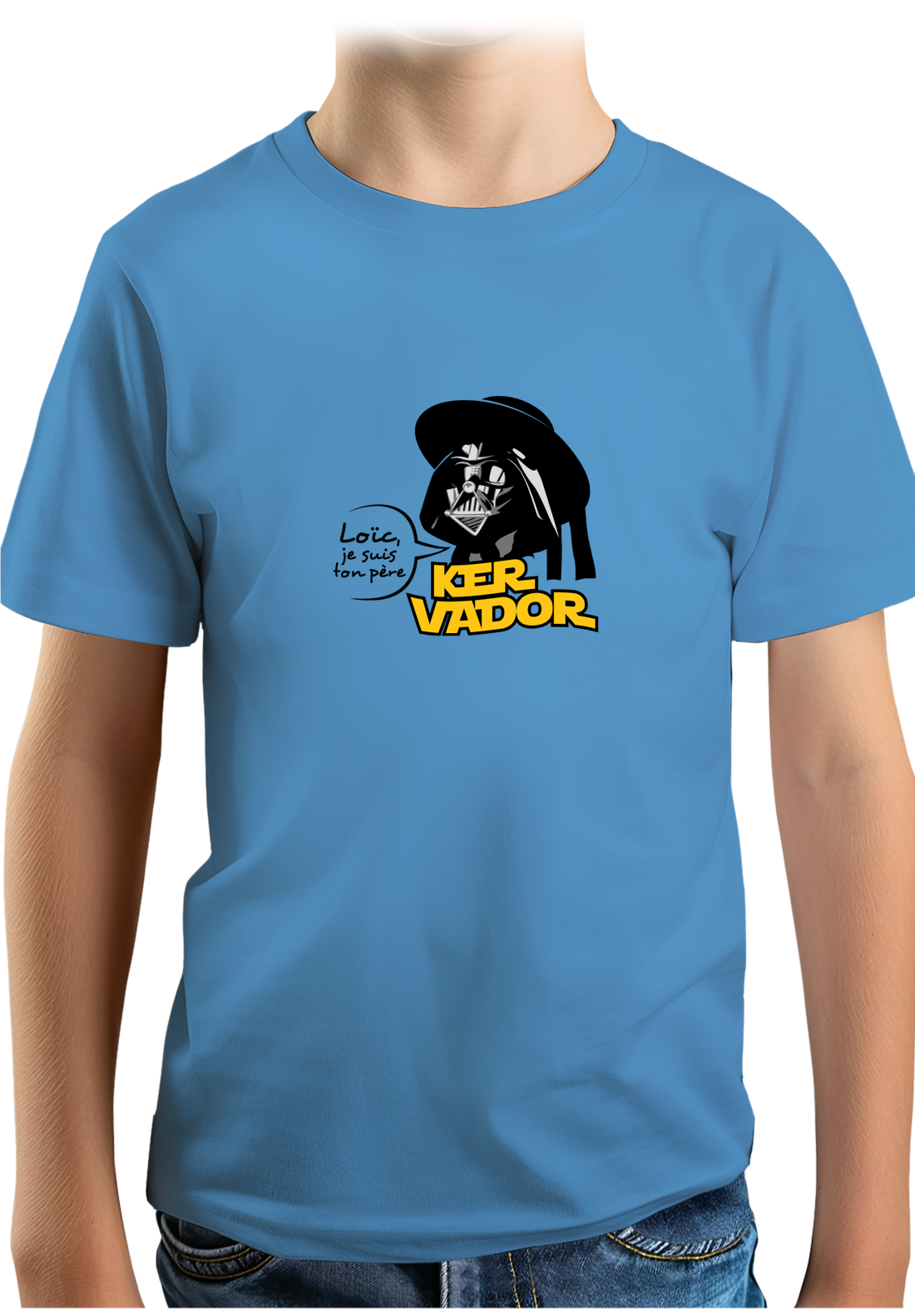 T-Shirt Garçon Kervador Et Son Fils Loic