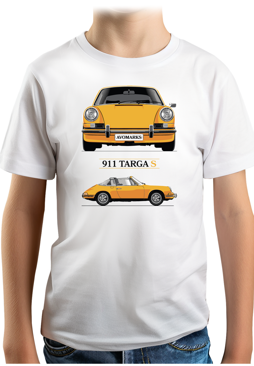 T-Shirt Garçon Voiture Targa S