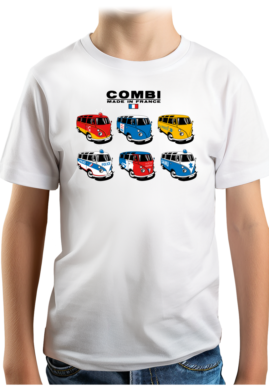 T-Shirt Garçon Les combis van France