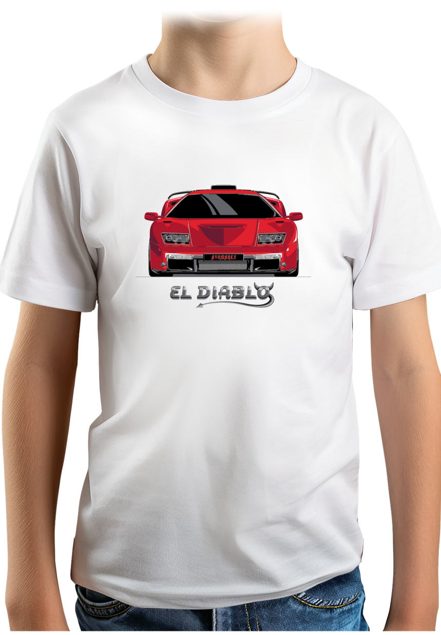 T-Shirt Garçon Voiture El Diablo SV