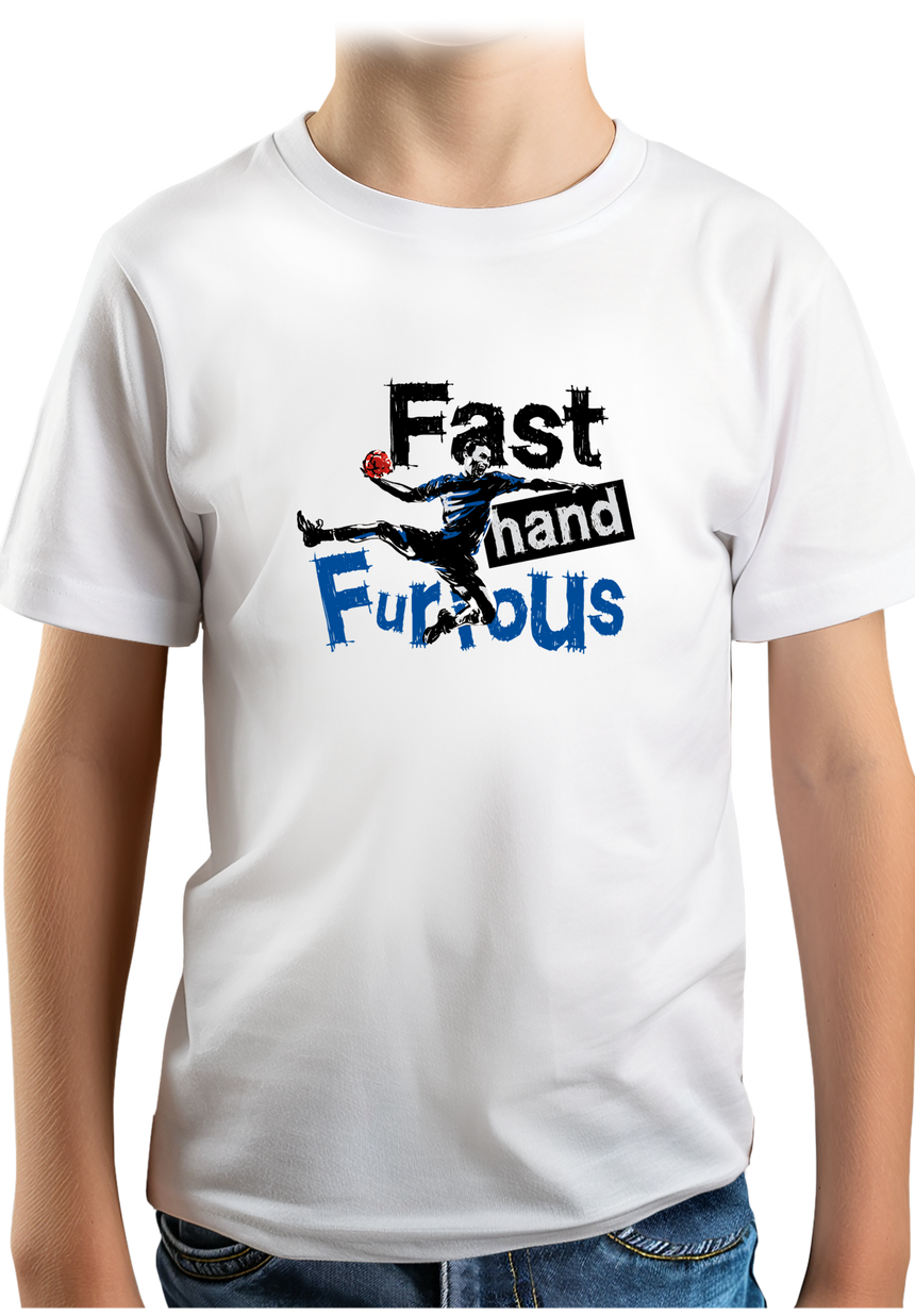 T-Shirt GarçonFast Hand Furious handball