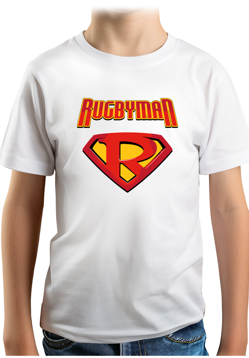 T-Shirt Garçon Super Rugbyman