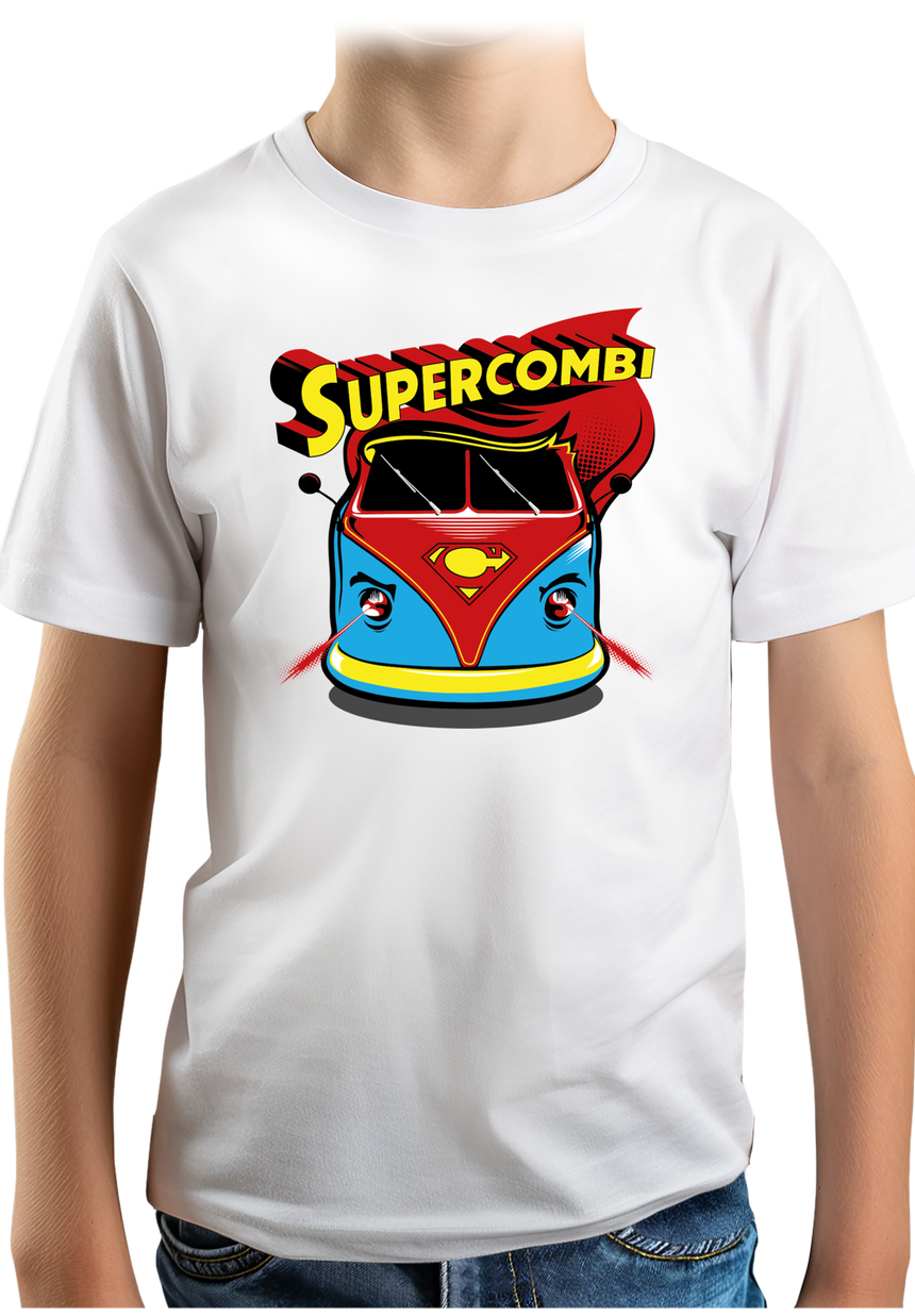 T-Shirt Garçon Le combi des Super héros