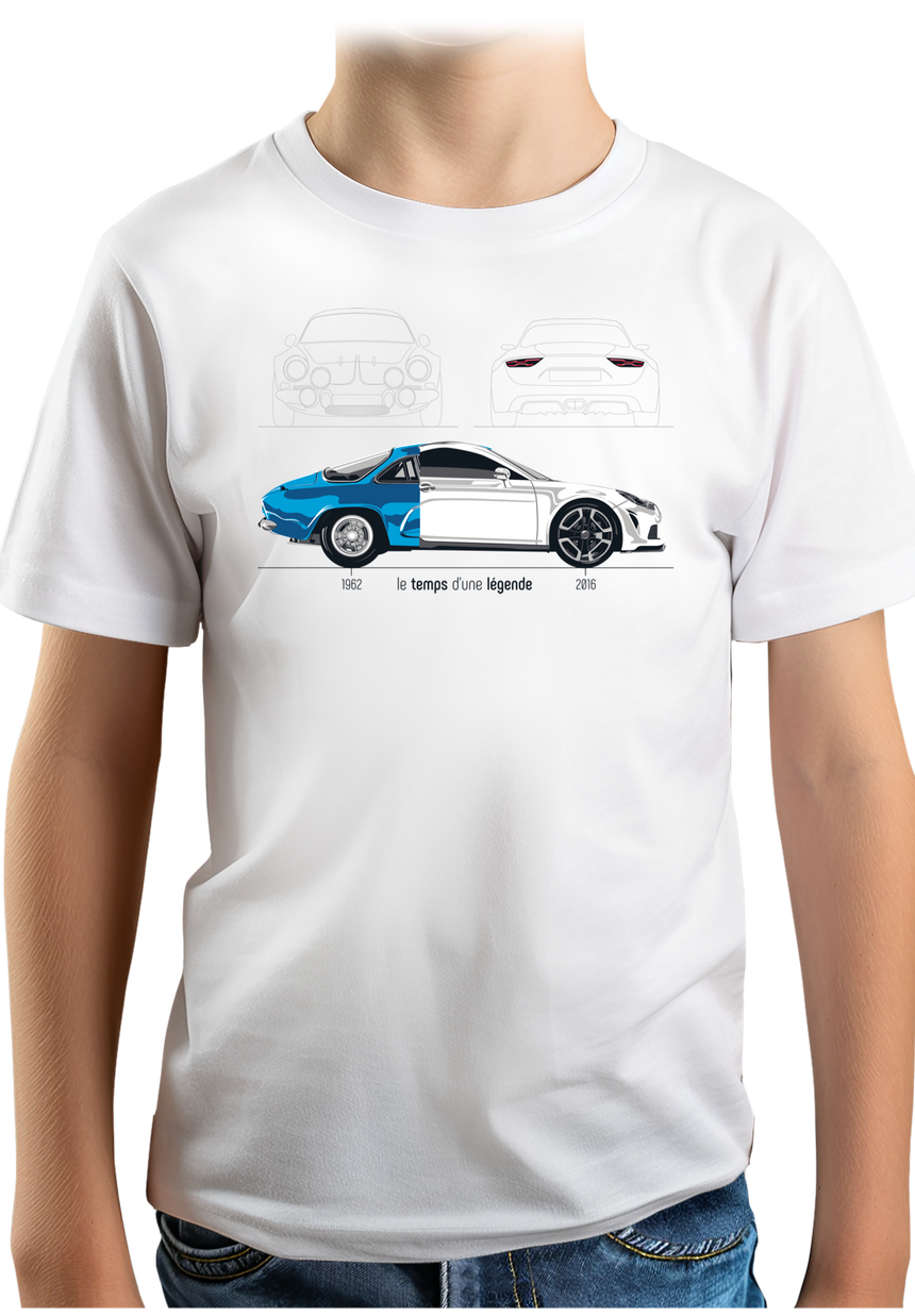 T-Shirt Garçon Voiture L'A110, Le temps d'une légende