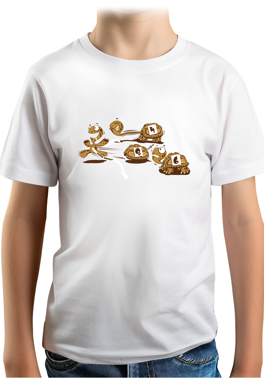 T-Shirt Garçon Course de tortues