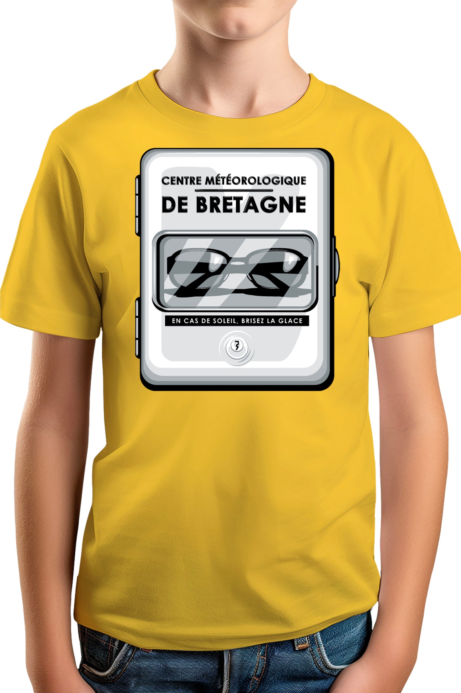 T-Shirt Garçon Sun Glass Bretagne Lunette