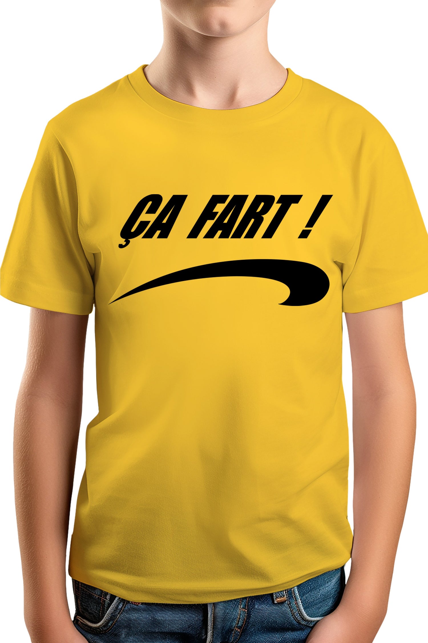 T-Shirt Garçon Ça fart, t'es cassé