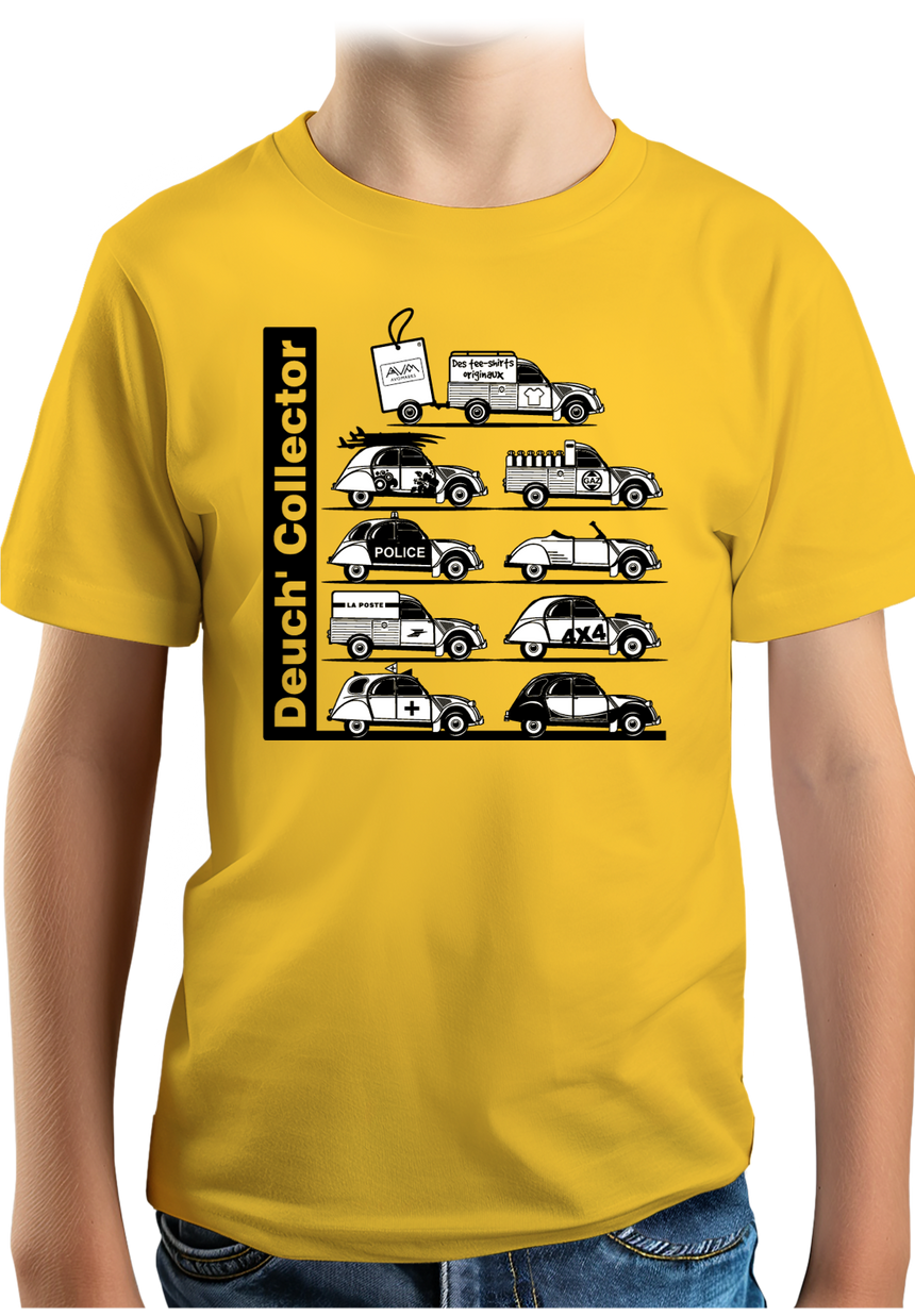 T-Shirt Garçon Voiture 2CV Collector