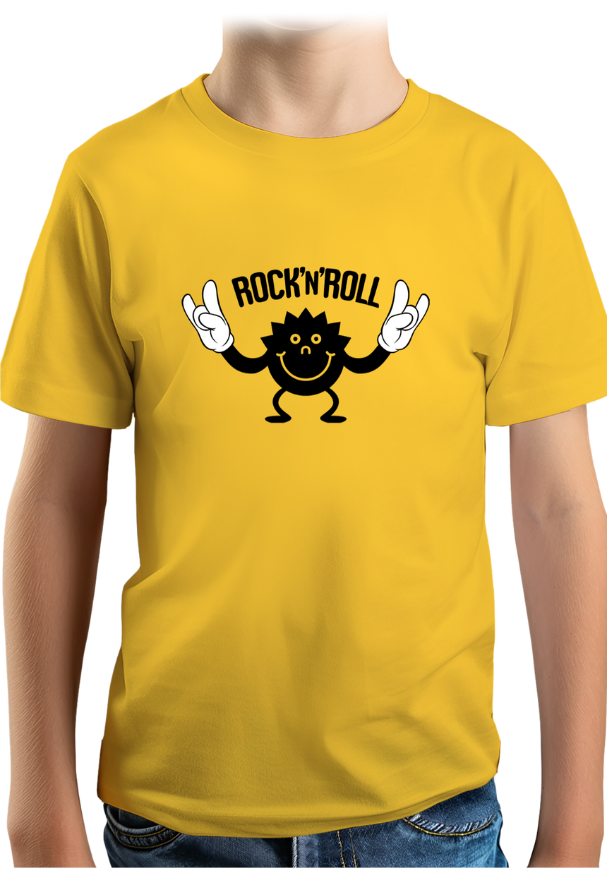 T-Shirt Garçon Smile Rock'N'Roll