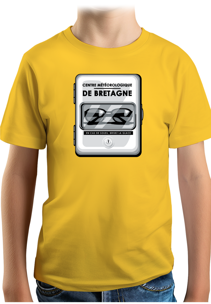 T-Shirt Garçon Lunette de soleil Bretonne